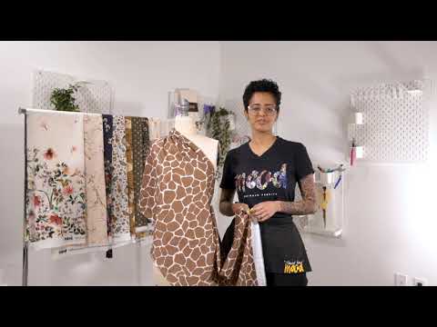 Cotton Voile - Brown and Black Floral - Ephemeral Flora Print - Mood Exclusive Serengeti Collection - Image 6 of 6