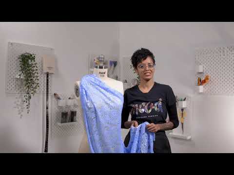 Re-Embroidered Stretch Lace - White Sunflowers - McKee Collection - Image 6 of 6