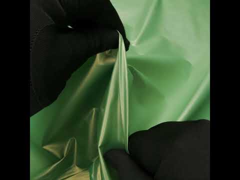 Faux Tyvek - Green Shimmer - Keri Collection - Image 6 of 6