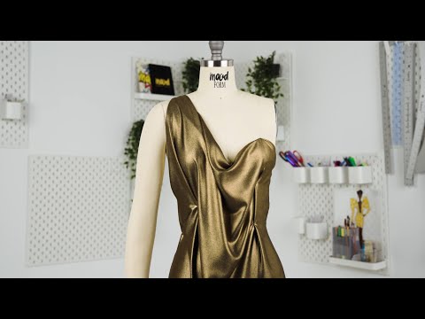Ultra-Smooth Polyester Georgette with Foiling - Midnight and Silver - Valeria Collection - Image 7 of 7