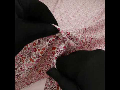 Liberty Fabrics Tana Lawn® - Ava Pink - Pink, Red and Burgundy Florals