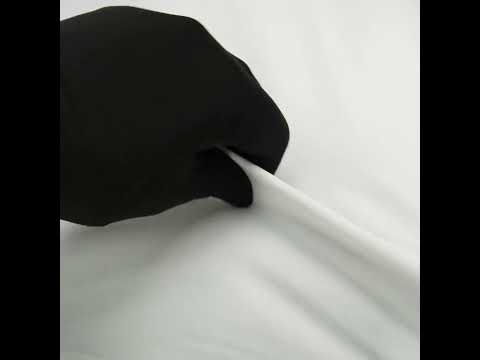 Polyester Pongee Knit Lining - White - Luca Collection - Image 6 of 6