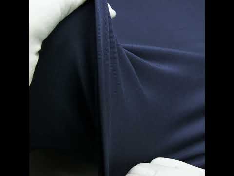 Stretch Bamboo Jersey - Navy - Willow Collection - Image 6 of 7
