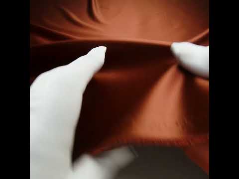 Polyester Satin - Spiced Cider - Reverie Collection - Image 6 of 6