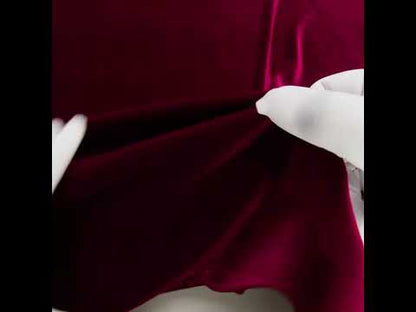 Stretch Velour - Sultan Red - Persica Collection