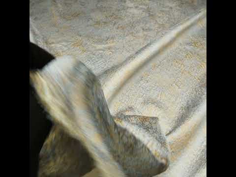 Pegasus Gold and Pale Blue Mottled Luxury Brocade - Image 7 of 7
