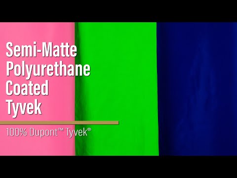 PU Coated Tyvek - Semi-Matte Bold Blue - Image 6 of 6