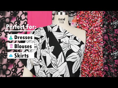 Rayon Challis - Pink and Black Graffiti Doodles - Spontaneous Collaboration Print - Mood Exclusive Metro Collection - Image 6 of 6