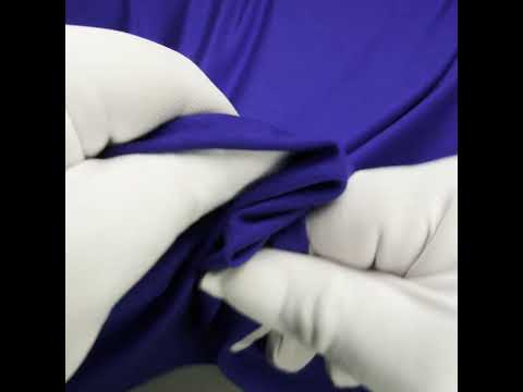 Stretch Bamboo Jersey - Royal - Willow Collection - Image 6 of 7