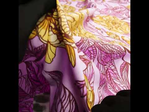 Wide Backing Quilting Cotton by Anna Maria Textiles for Northcott, 108" Wide - Sunshine Peony Floral - Indelible Wide Backing Collection - Image 6 of 6