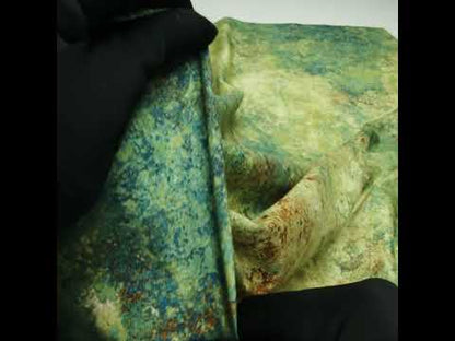 Stonehenge Quilting Cotton by Northcott - Woodland Moss Textural Abstract - Multi Mixers Collection