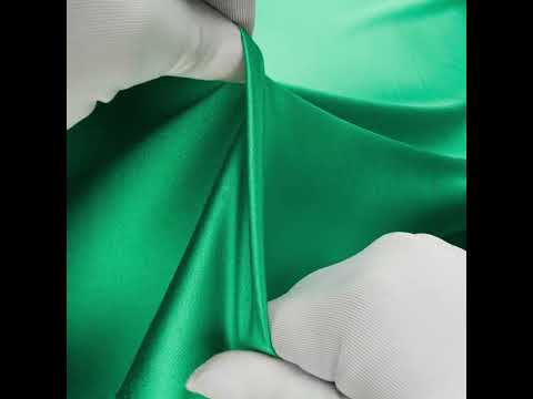 Polyester Satin - Kelly Green - Reverie Collection - Image 5 of 5
