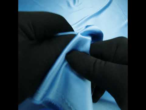 Polyester Satin - Cornflower - Reverie Collection - Image 6 of 6
