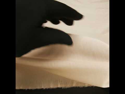 Famous Australian Designer Light Peach Cotton Voile Lining - Image 6 of 6