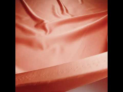 Polyester Satin - Papaya - Reverie Collection