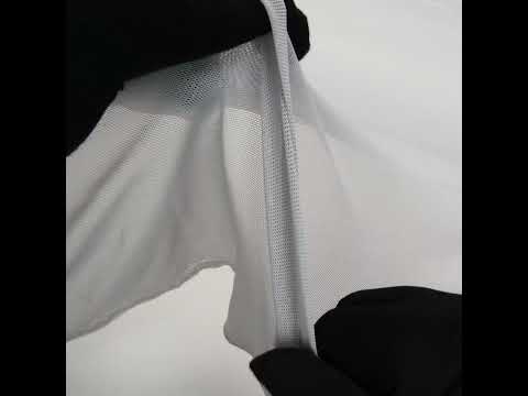 Nylon Stretch Mesh - Silver - Bernetta Collection - Image 6 of 6