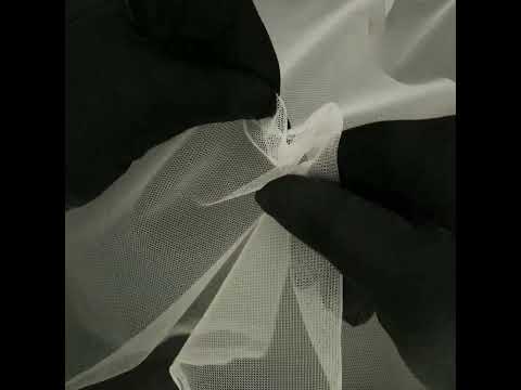 Soft Nylon Tulle - Dark Ivory - Leonardo Collection - Image 6 of 6