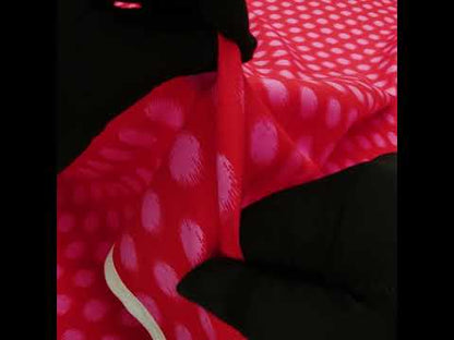 Printed Quilting Cotton by Heather Bailey for FIGO Studio - Cherry Top Dot Ikat Polka Dots - Pop Sugar Collection