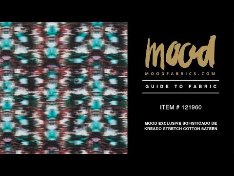 Mood Exclusive Sofisticado de Kreado Stretch Cotton Sateen - Image 5 of 5