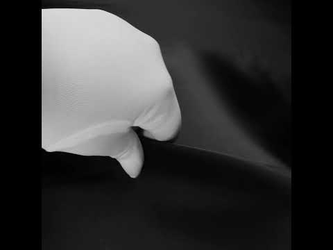 Soft Double Face Polyester Satin - Black - Samantha Collection - Image 6 of 6