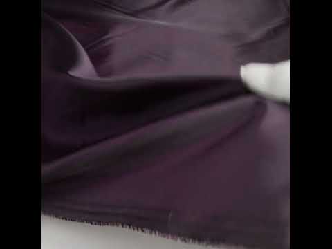 Polyester Lining Fabric - Eggplant - Margot Collection - Image 5 of 5