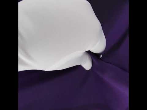 Polyester Taffeta - Plain Dyed Purple - Bellamy Collection - Image 5 of 5
